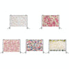2.1 X 1.5m Festive Photography Backdrop 3D Wedding Flower Wall Hanging Cloth, Style: C-1889
