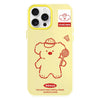 For iPhone 11 Pro Max Skin Feeling Jelly TPU Hybrid PC Phone Case(Koala Yellow)