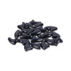 Silicone Cat Nail Caps, Black, Large (20 pcs)