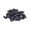 20 PCS Silicone Soft Cat Nail Caps / Cat Paw Claw / Pet Nail Protector/Cat Nail Cover, Size:S(Black)