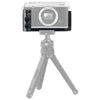 Vertical Shoot Quick Release L Plate Bracket Base Holder for FUJI X-E1 (Black)