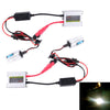 2PCS 35W HB4/9006 2800 LM Slim HID Xenon Light with 2 Alloy HID Ballast, High Intensity Discharge Lamp, Color Temperature: 4300K