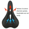 DH226 Mountain Bike Bicycle Seat Road Car Bicycle Seat Pad Accessories Equipment(Black)