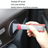 Car Wash Brush Soft Hub Multi-Function Dust Removal Tool, Color: Red White Air Outlet Brush