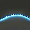 10 PCS 30cm 15 LED Waterproof Flexible Car Strip Light, DC 12V(Ice Blue Light)