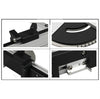 Woodworking Pusher Slide Ruler Woodworking Table Saw Measuring Tool, Style:Aluminum Handle + 450mm  Limit