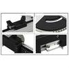 Woodworking Pusher Slide Ruler Woodworking Table Saw Measuring Tool, Style:Aluminum Handle + Tenon