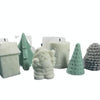 DIY Christmas Candle Aromatherapy Gypsum Silicone Mold, Shape: 8 Cone Contest Christmas Tree