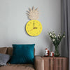 Fruit Personality Mute Wall Clock Acrylic Children Decoration Clock(B Yellow)