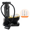 WEST BIKING Portable Mountain Bike Foot Pump With Barometer(118 Black)