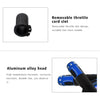 CS-764A2 12V Motorcycle Scooter Aluminum Alloy Electric Hand Grip Cover Heated Grip Handlebar(Blue)