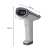 Deli 14950 One-Dimensional Two-Dimensional Scanner Supermarket Catering Scanning Gun, Model: Wired (White)
