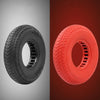 8 inch Hollow Solid Rubber Tire For Xiaomi Scooter, Color: Black