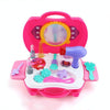 Children Simulation Kitchen Tableware Tool Set Cosmetics Pretend Play House Suitcase Toy, Style:Makeup