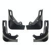 For Tesla Model Y Car Punch-Free Front And Rear Wheel Soft Rubber Mudguards, Style: Carbon Fiber