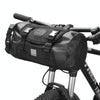SAHOO 11L Enlarged Bicycle Front Bag Mountain Bike Clip Mesh Waterproof And Wear-Resistant Handlebar Bag(Black)