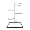 5 Layers Basketball Storage Rack Volleyball Stand Holder(Black)