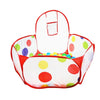 Folding Portable Baby Polka Dot Hexagon Indoor Ball Pool Game Fence 1.5 m in Diameter
