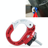Durable Aluminum Alloy Bag Hook for Motorcycle / Bicycle(Red)