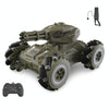 JJR/C Q126 Spray Bomb Drift Remote Control Car, Specification:Double Control Universal Wheel(Green)