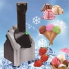 Manual Ice Cream Machine Household Electric Fruit Ice Cream Machine(UK Plug)