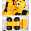 Small Toy Cars Cartoon Children Diecasts Mini Truck Construction Vehicle Engine Alloy Model Car(Random style)