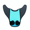 Fish Tail Shaped Fins Swimming Training Equipment Snorkeling Flippers, Size: Child(Blue)