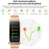 K50+ 0.96 inch Leather Band Earphone Detachable Life Waterproof Smart Watch Support Bluetooth Call(Black)