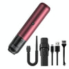 P12 High Power Handheld Wireless Vehicles / Household Vacuum Cleaner(Wine Red)