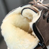 Autumn Winter Children Martin Boots Boys Girls Plush Warm Boots Casual Shoes, Size: 29(Black)