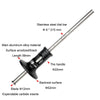 Ganwei European Scriber Simple Marking Gauge Ruler Parallel Line Drawing Woodworking Tool(Fixed Blade)