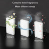 Car Storage Tube Cup Holder Miscellaneous Trash Can With Aroma Diffuser(Blue)