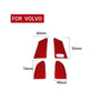 Car Window Lift Button A Decorative Sticker for Volvo V60 2010-2017, Right Drive (Red)