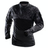 Wearable Long-sleeved Frog Field Suit for Men, Size:XL(Black Python)