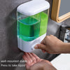 Hotel Bathroom Manual Soap Machine Wall Hanging Paste Transparent Soap, Specification: Double Head