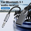 M02 3.5mm AUX Car Audio System Wireless Adapter Car Bluetooth Hands-Free Call Spring Cord