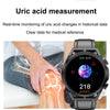 ET310 1.39 inch IPS Screen IP67 Waterproof Silicone Band Smart Watch, Support Body Temperature Monitoring / ECG (Red)