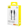 Baseus CD Series PD20W USB-C / Type-C to 8 Pin Fast Charging Data Cable, Length:1m(Black)