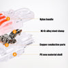 10 PCS Multi-Function Branch Wire Butt Copper Wire Quick Connection Terminal, Model: F13 Blue Handle One in Three Out
