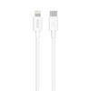 ROCK P8 Prime Series 1m USB-C / Type-C Fast Charging Data Cable, Interface:PD27W 8 Pin(White)