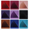 69x39cm Photo Props Hard Cardboard Folding Fan Photography Background Folded Paper(07 Chocolate)