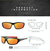 2 PCS Polarized Sunglasses Driving Shades Vintage Sun Glasses Goggle(C04)