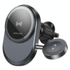 BOROFONE BH219 Fine 2 in 1 Fast Wireless Charging Car Air Outlet Holder(Black)