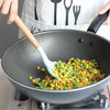 kn082 9 in 1 Wooden Handle Silicone Kitchen Tool Set with Storage Bucket(Green)