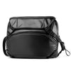 BANGE BG-7628 Men Messenger Bag Fashion Large Capacity Single Shoulder Bag Business Commuter Mail Bag(Black)