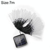 7m 50 LEDs Outdoor Waterproof Solar Bubble Stick String Lights(Warm Light)