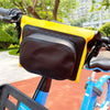Bicycle Front Beam Waterproof Storage Hanging Bag(Yellow)