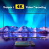 H96 Max W2 4K Ultra HD Android 11.0 Smart TV Box with Remote Control, Amlogic S905W2 Quad-Core, 4GB+32GB(EU Plug)