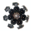 Universal Wet Dry Electric Shavers Replacement Blade Head, Spec:  8 Blades Head Black