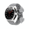 GT69 1.3 inch IPS Touch Screen IP67 Waterproof Bluetooth Earphone Smart Watch, Support Sleep Monitoring / Heart Rate Monitoring / Bluetooth Call(Silver)